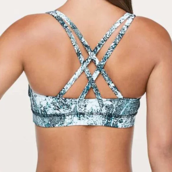 Lululemon Cross-Strap Sports Bra – Size 4 (Wildwood Multi) - Picture 7 of 7